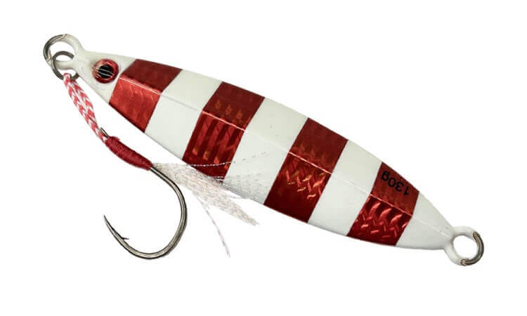 Jigging lures with assist hooks