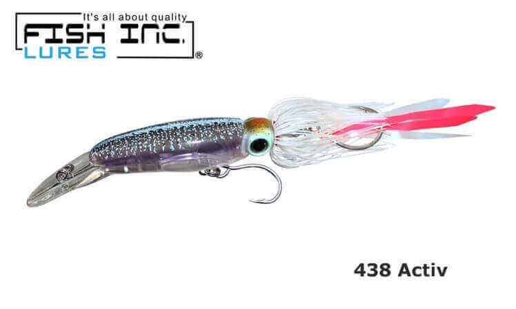 Fish Inc Centre 12 150mm Squid profile lure - Activ colours