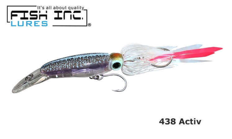 Fish Inc Centre 13 170mm Squid profile lure - Activ colours