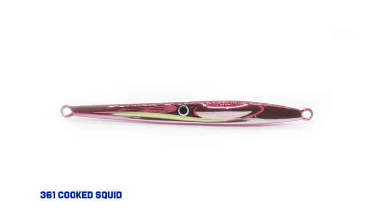 Fish Inc Lures FishaJig 30g 120mm Zinc Jig in 361 Cooked Squid