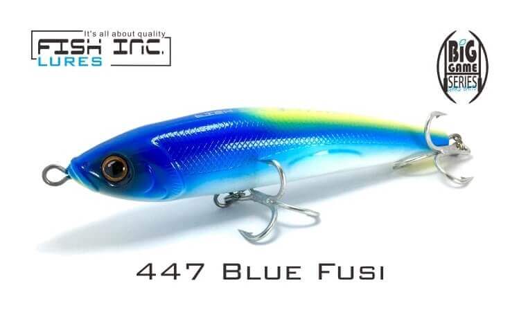 Fish Inc Hooker 160 sinking stickbait in blue fusi colours