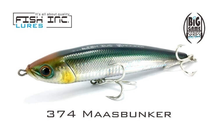 Fish Inc Hooker 160 sinking stickbait - Maasbunker colours