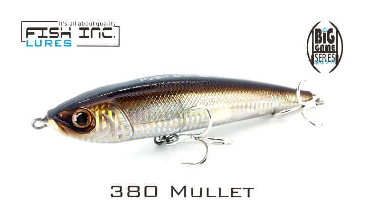 Fish Inc Hooker 160 floating stickbait - Mullet colours