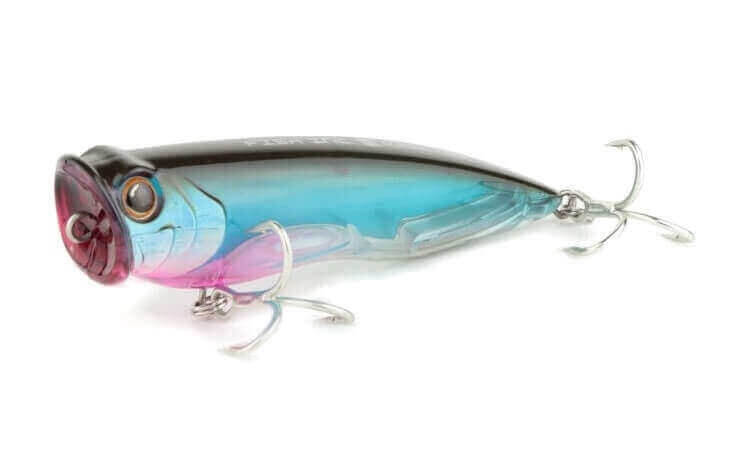 Fish Inc Scrum Half 140mm Surface Popper - Ghost Blue