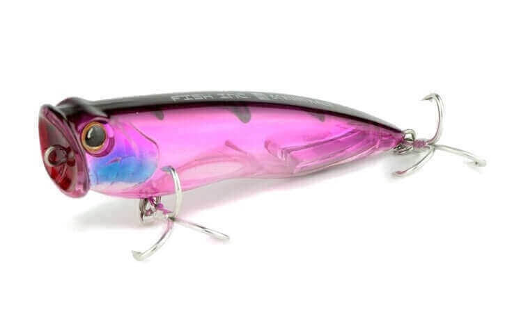 Fish Inc Scrum Half 140mm Surface Popper - Ghost Purple