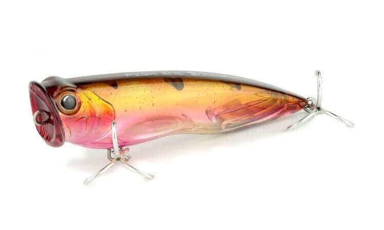 Fish Inc Scrum Half 140mm Surface Popper - Gold Shiner