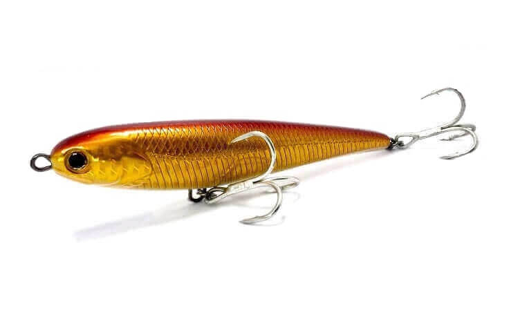 Fish Inc 120 wing stickbait - Gold Back colours