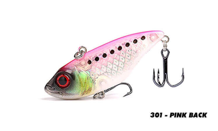 Kingdom 65mm Vibe lure - Pink Back