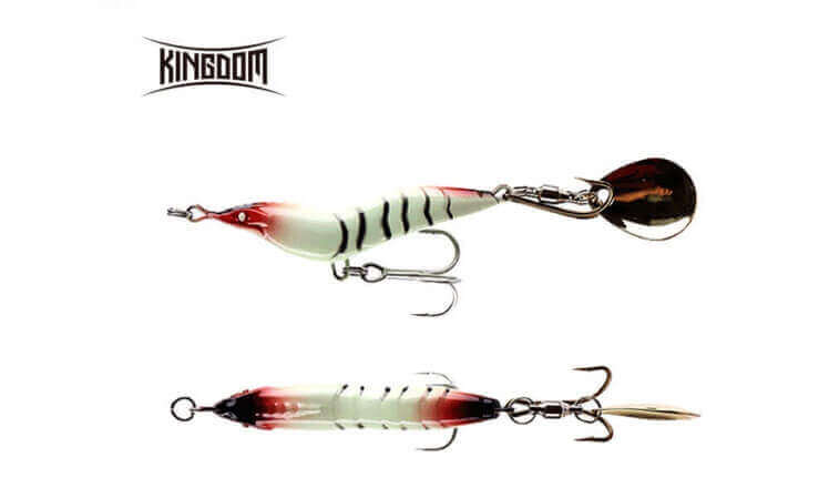 Gold Shrimp with spinner tail