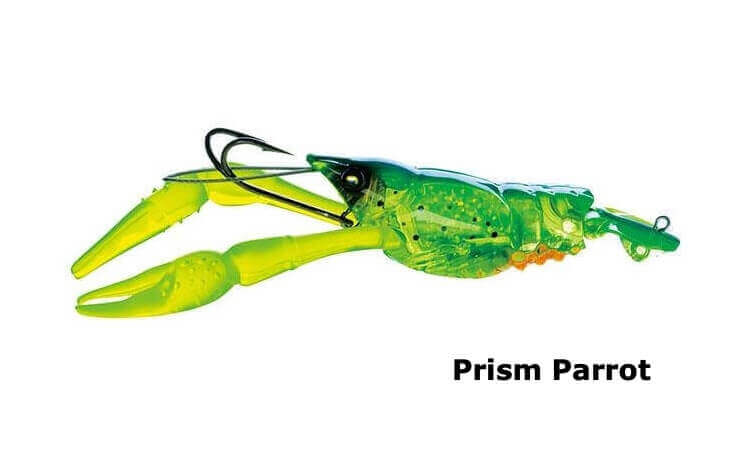 Yo Zuri Crayfish in Prism Parrot colours