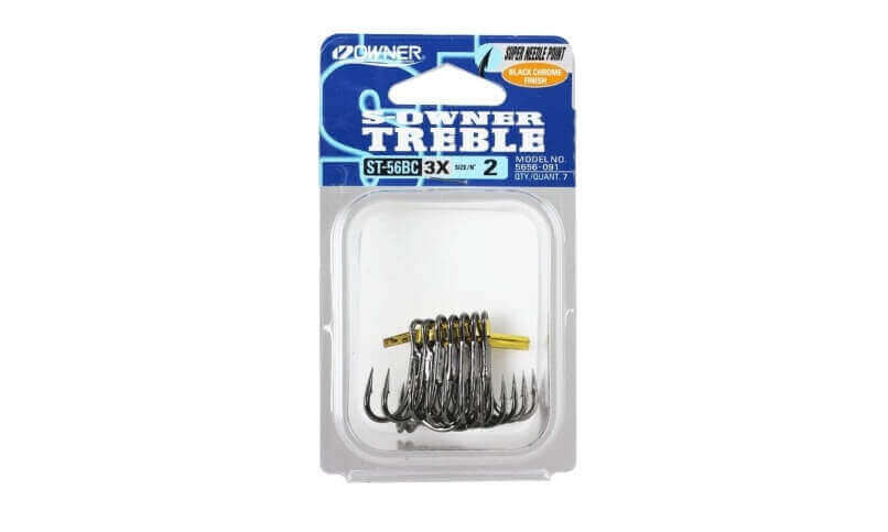 Owner ST56BC #2 Treble Hooks